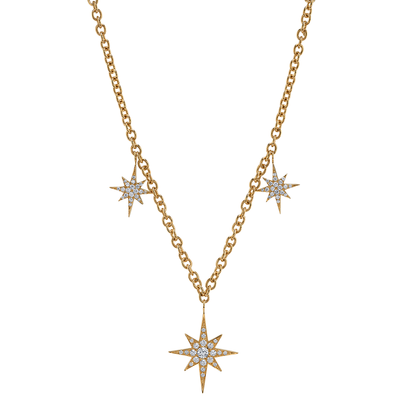 deBoulle Collection Constellation Petite Necklace in Yellow Gold