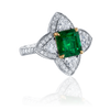 deBoulle High Jewelry Emerald Star Ring