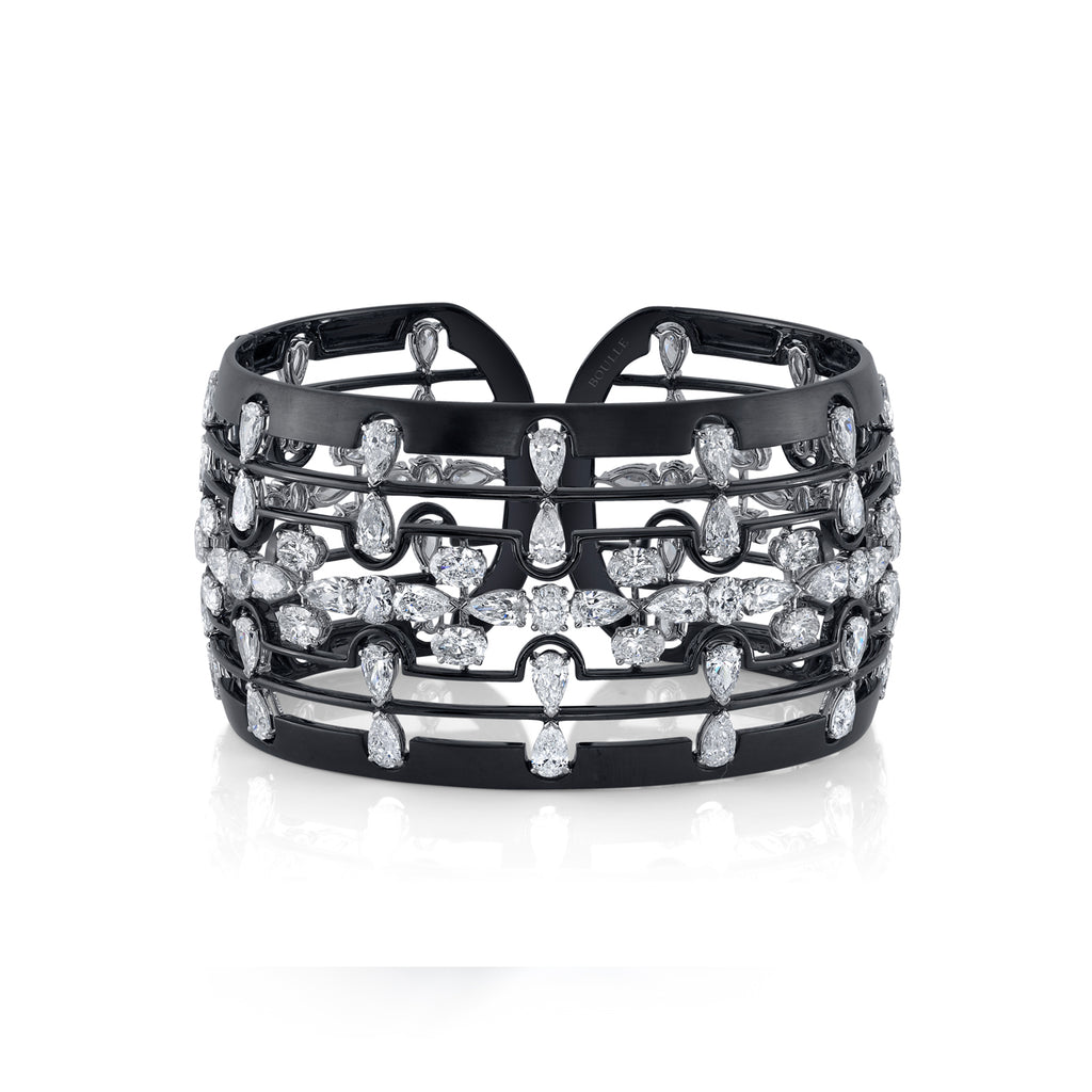 de Boulle High Jewelry Collection Noir Cuff