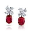 deBoulle High Jewelry Collection Ruby and Diamond Earrings