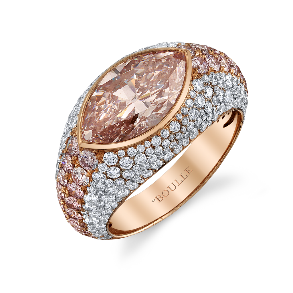 de Boulle High Jewelry Collection Pink Diamond Ring