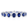 deBoulle High Jewelry Collection Sapphire and Diamond Bracelet