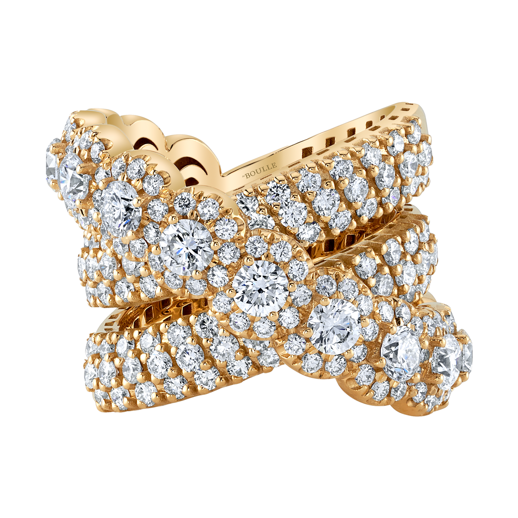 deBoulle Collection Triple Bypass Ring
