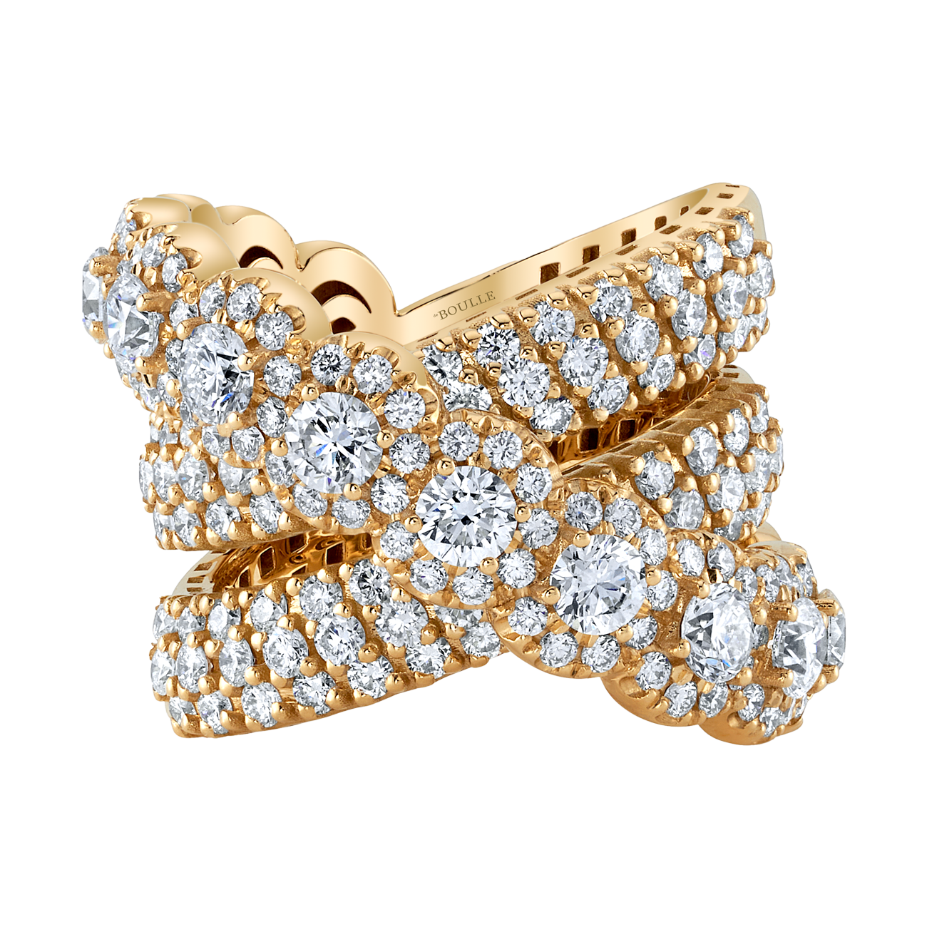 deBoulle Collection Triple Bypass Ring