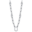 deBoulle Collection Chain Link Necklace in White Gold