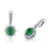 deBoulle High Jewelry Collection Emerald Drop Earrings