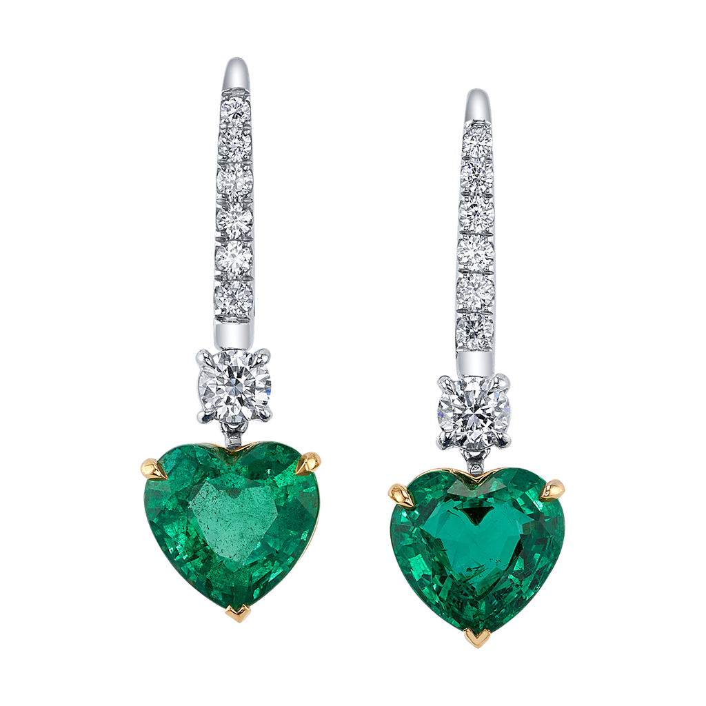 deBoulle High Jewelry Collection  Heart Shaped Earrings