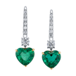 deBoulle High Jewelry Collection  Heart Shaped Earrings