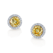 deBoulle High Jewelry Collection Yellow Diamond Earrings