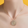 Daisy Necklace in Yellow Gold