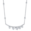 deBoulle Collection Curved Diamond Necklace