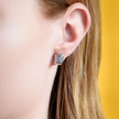 deBoulle Collection Signataire Earrings in White Gold