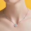 deBoulle Collection Blossom Pendant in White Gold