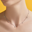 deBoulle Collection Bezel Set Diamond Necklace