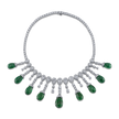 deBoulle High Jewelry Collection Emerald Drop Collar