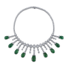 deBoulle High Jewelry Collection Emerald Drop Collar