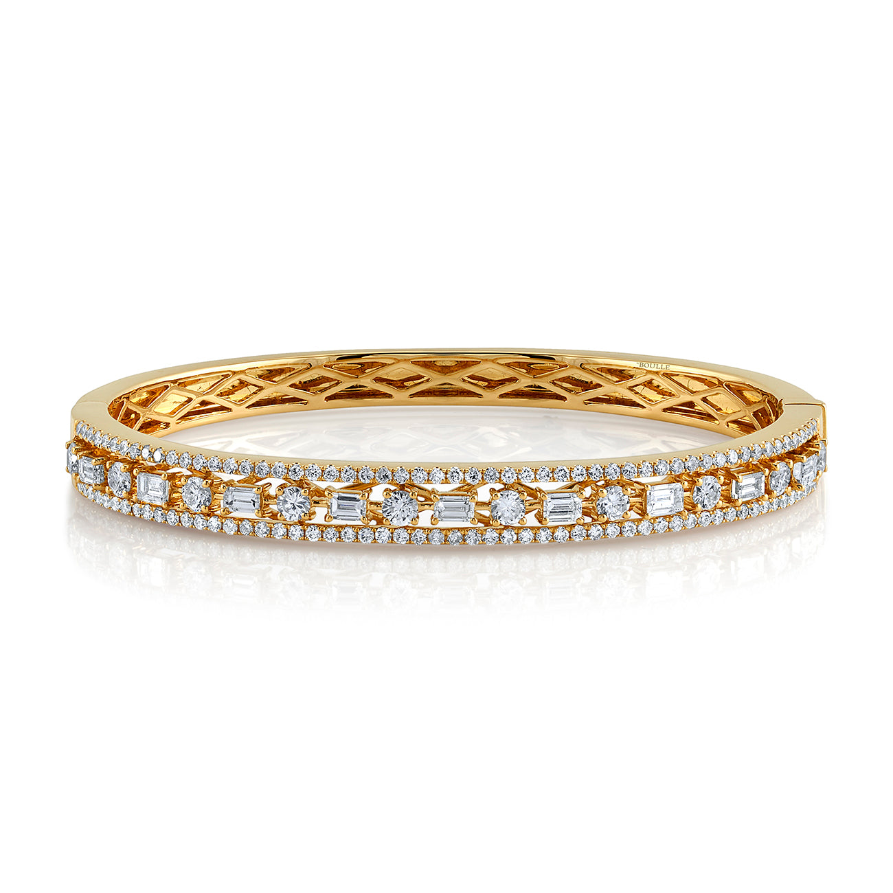 deBoulle Collection Open Diamond Bangle