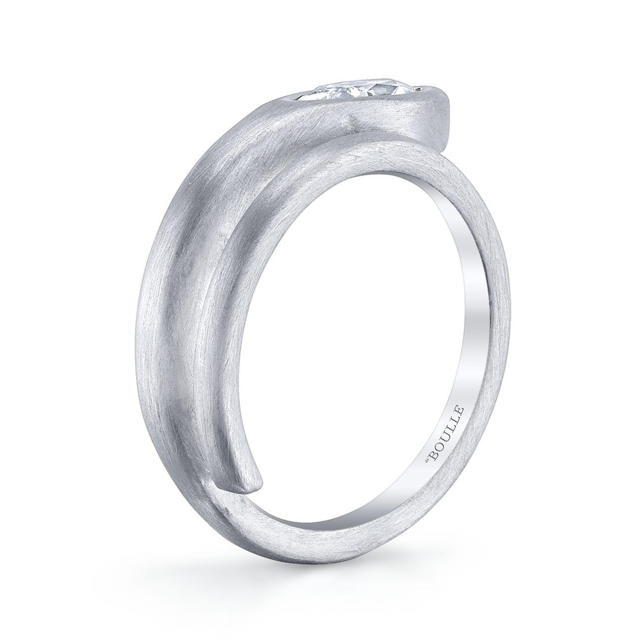 deBoulle Collection Brushed Snake Ring