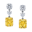 deBoulle High Jewelry Collection Fancy Shaped Earrings