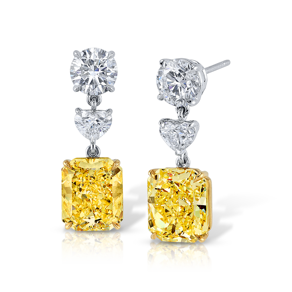 deBoulle High Jewelry Collection Fancy Shaped Earrings