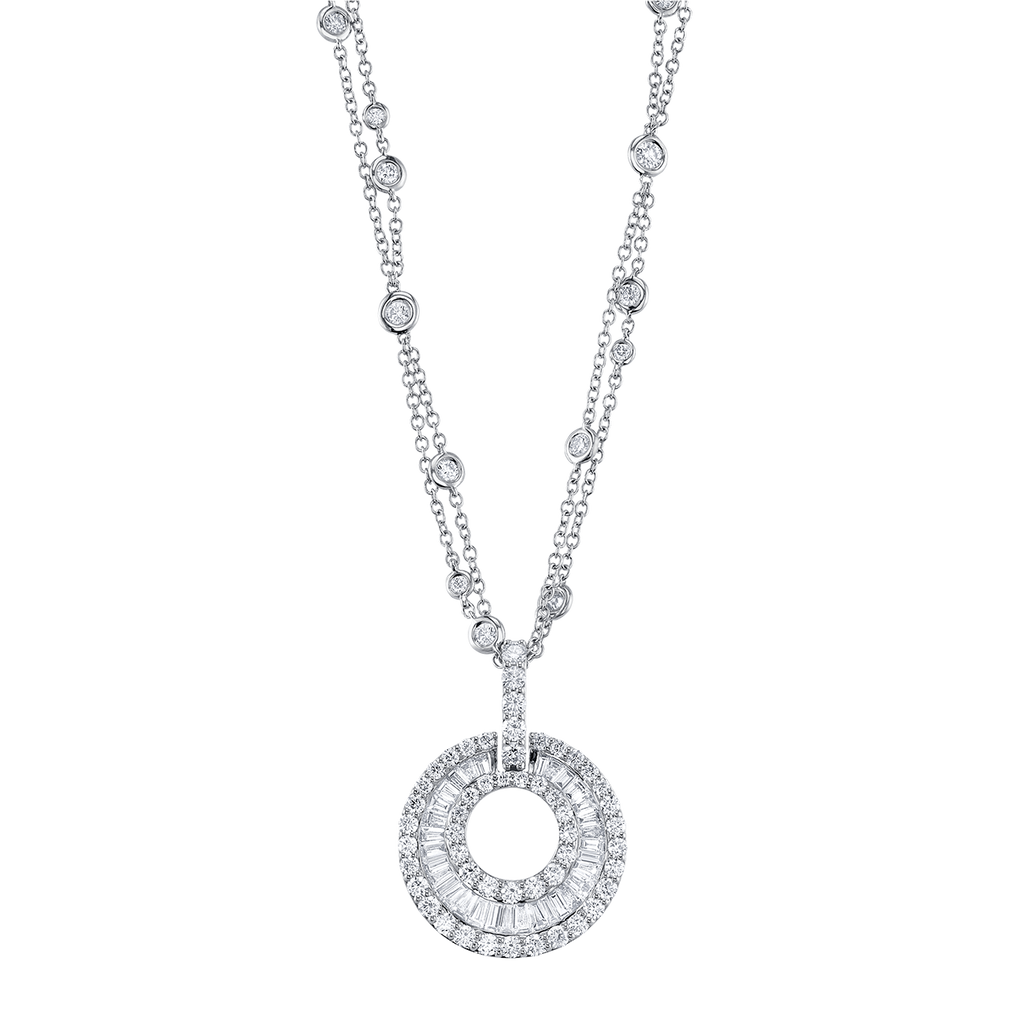 deBoulle Collection Diamond Swirl Pendant