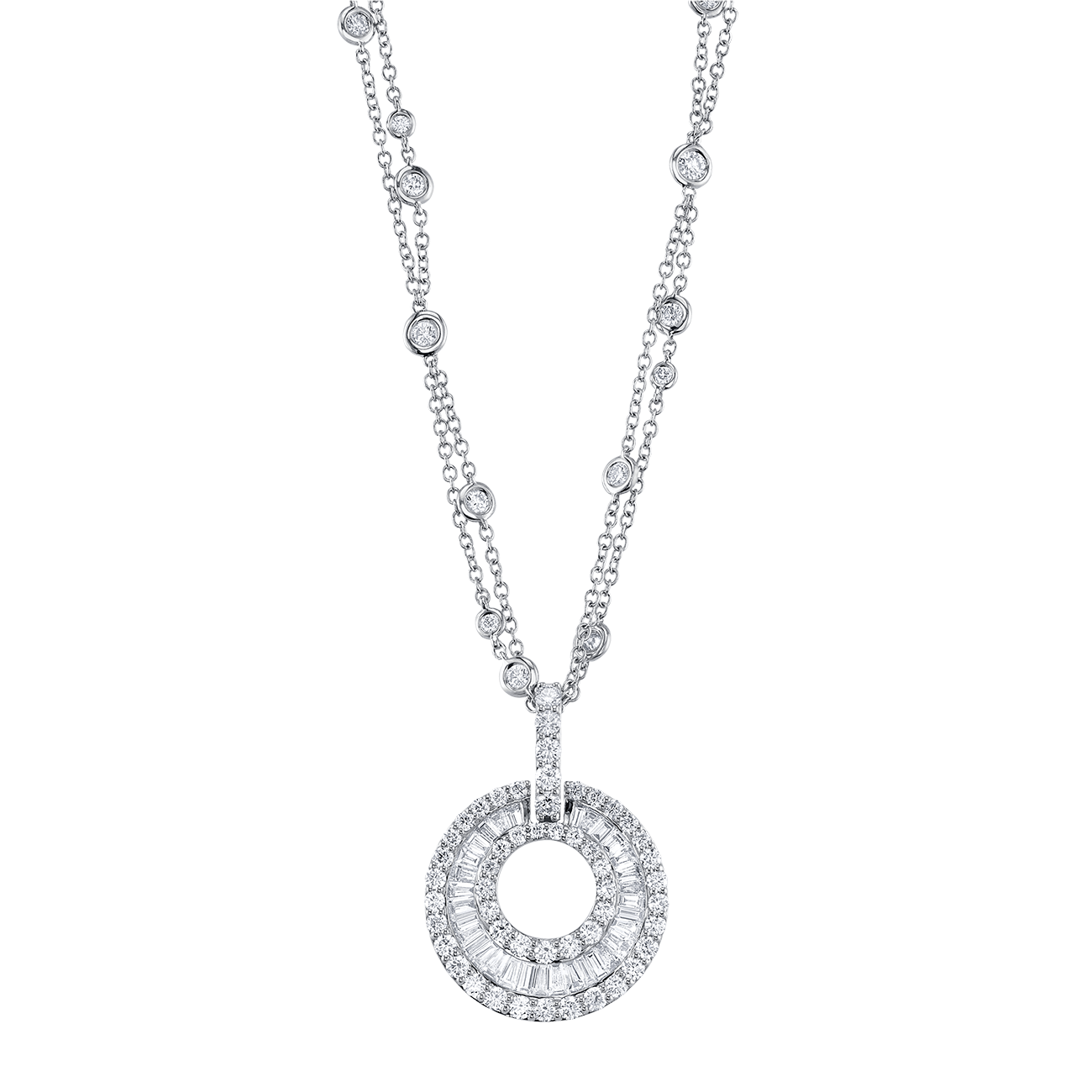 deBoulle Collection Diamond Swirl Pendant