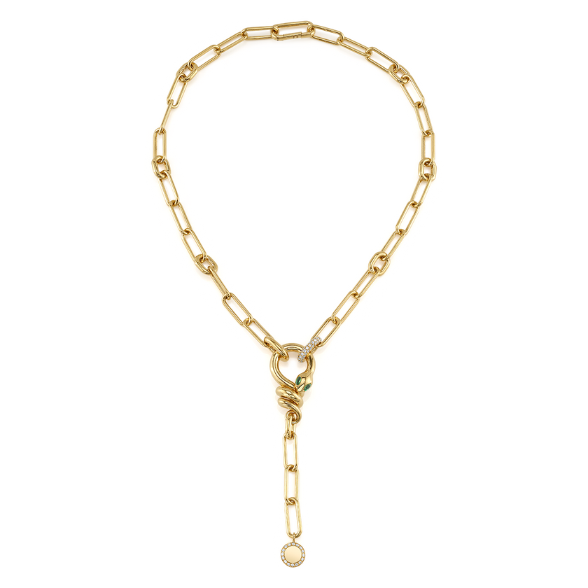 deBoulle Collection Snake Link Necklace