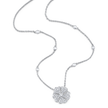 deBoulle Collection Blossom Pendant in White Gold