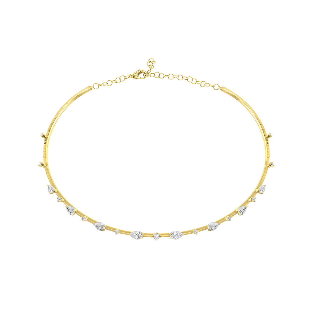 Mariani Phantom Necklace In Yellow Gold