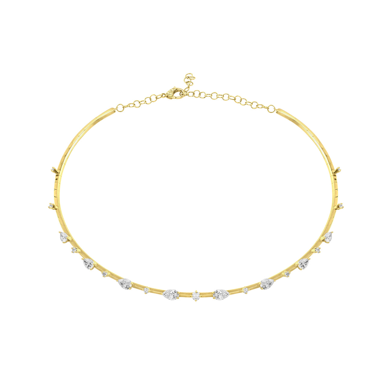 Mariani Phantom Necklace In Yellow Gold