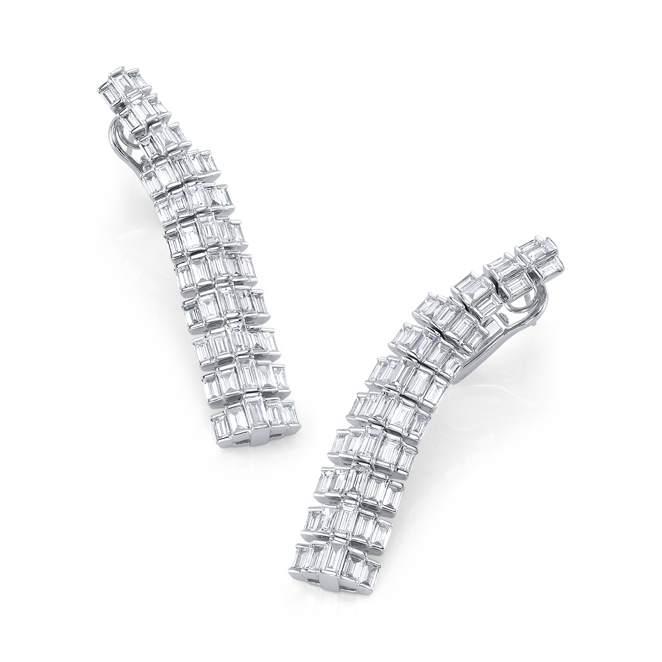 deBoulle Collection Diamond Dangle Earrings