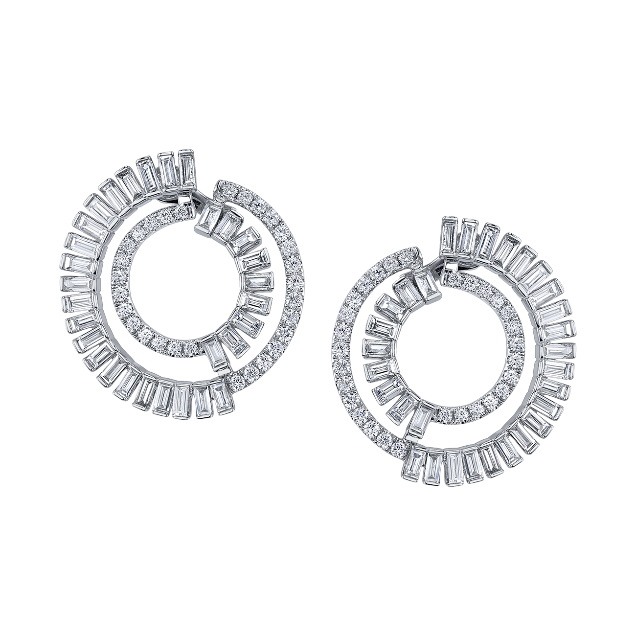 deBoulle Collection Spiral Hoop Earrings