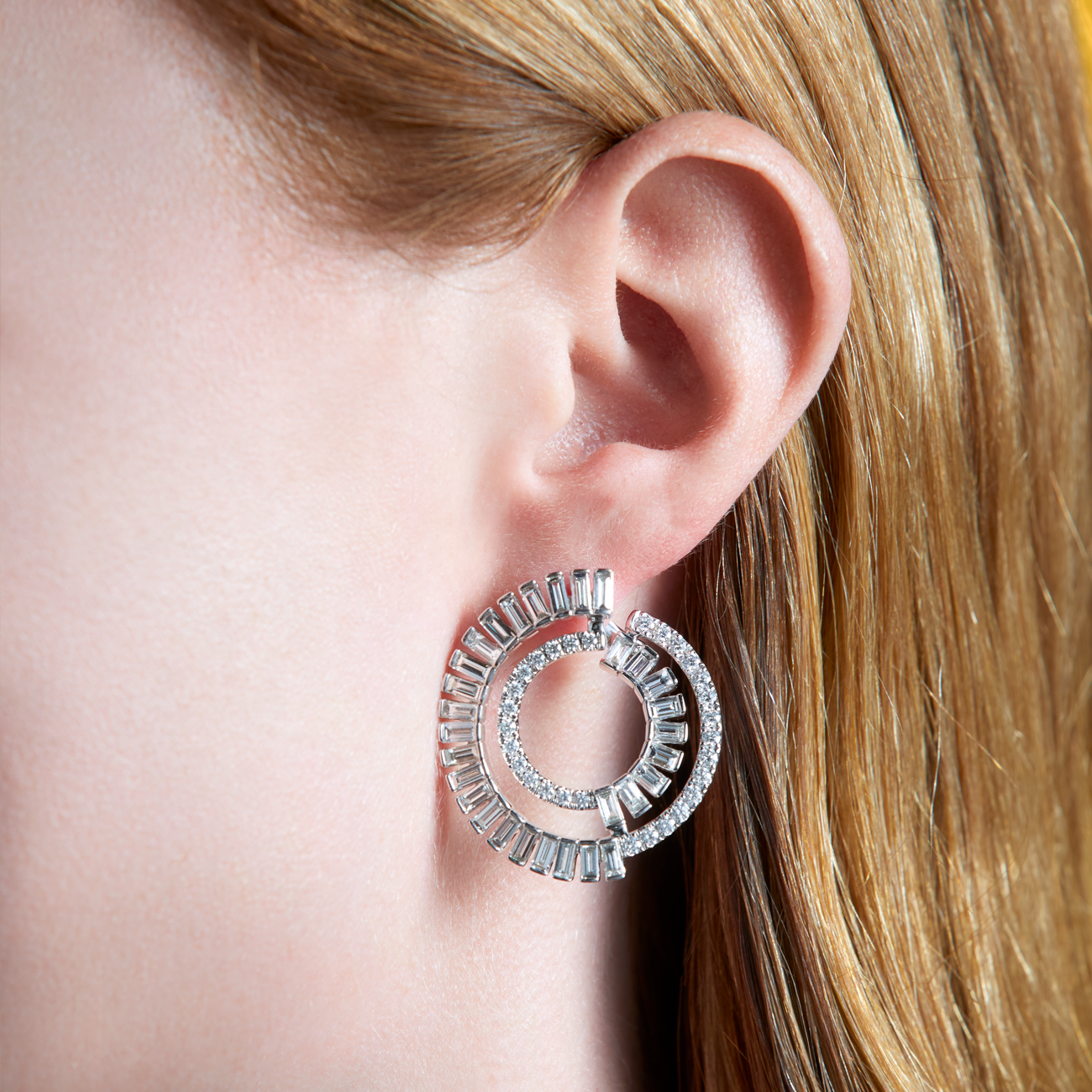 deBoulle Collection Spiral Hoop Earrings