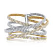 deBoulle Collection 5 Row Interwoven Bangle