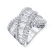 deBoulle Collection Crossover Ring