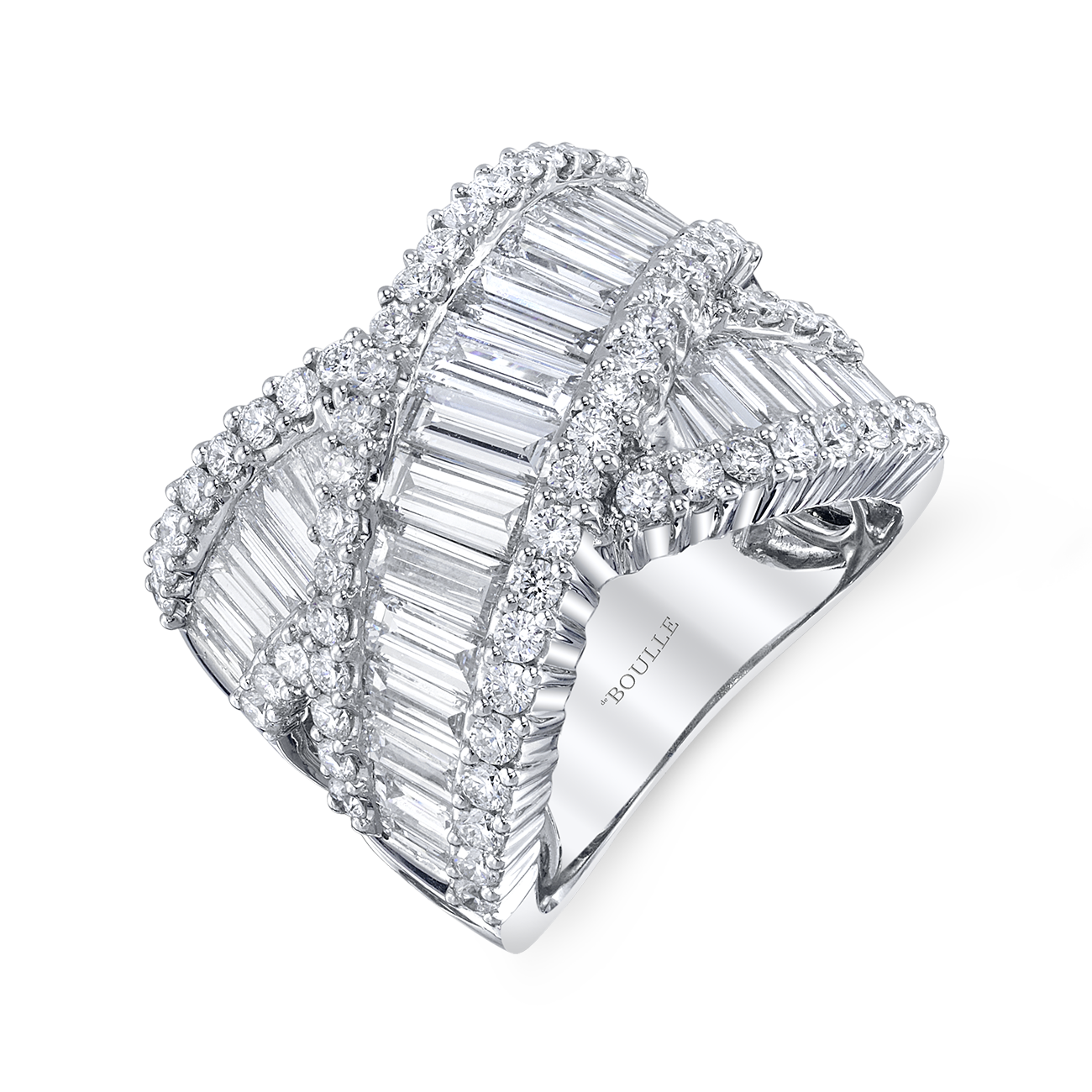 deBoulle Collection Crossover Ring