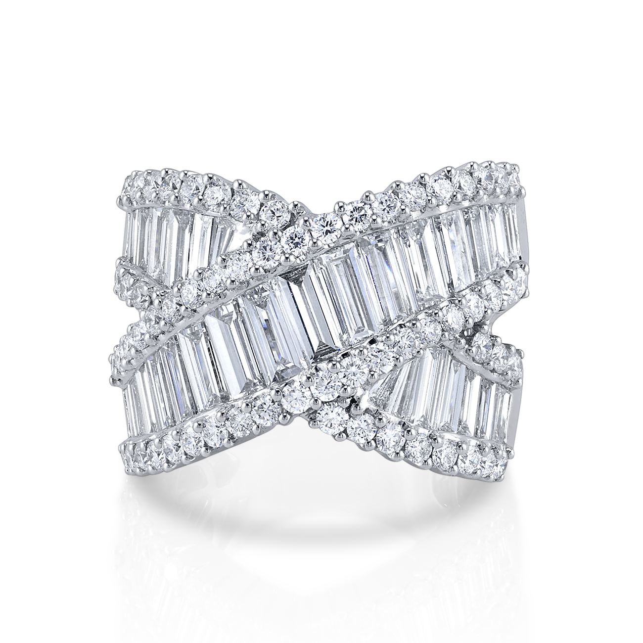 deBoulle Collection Crossover Ring