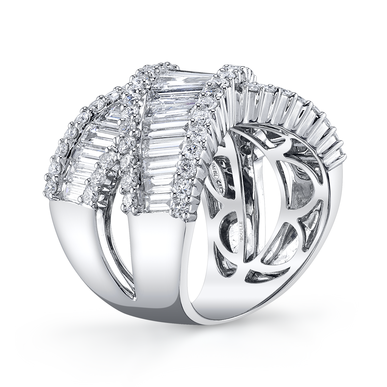 deBoulle Collection Crossover Ring