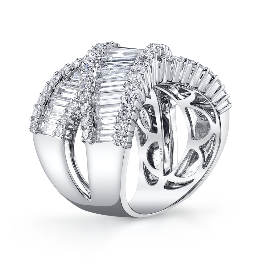 deBoulle Collection Crossover Ring