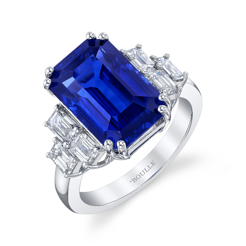 deBoulle High Jewelry Collection Sapphire and Diamond Ring