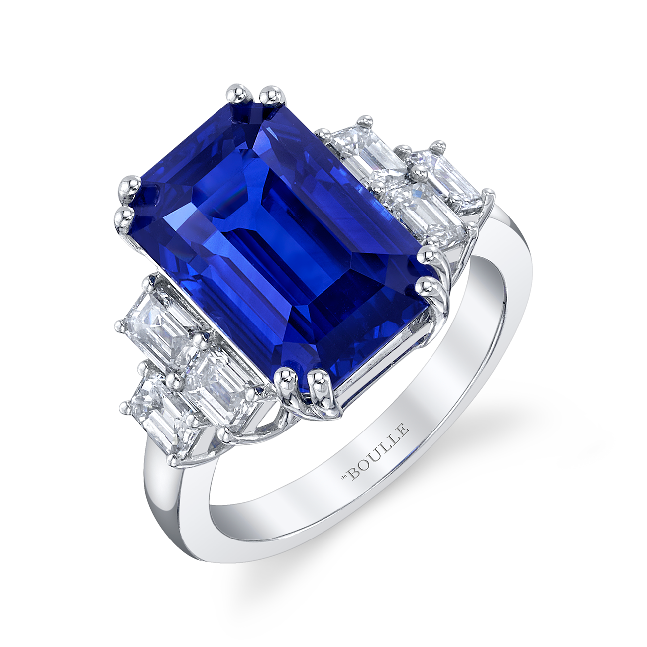 deBoulle High Jewelry Collection Sapphire and Diamond Ring