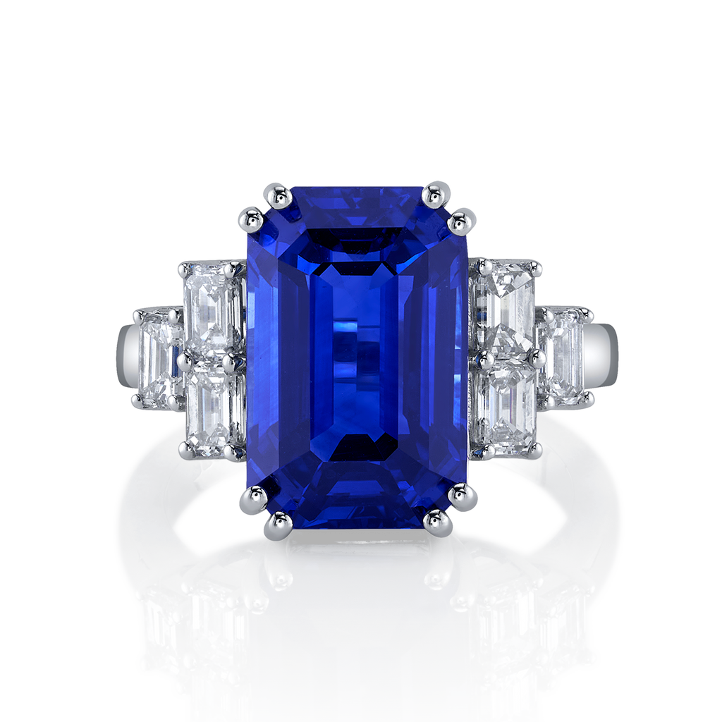 deBoulle High Jewelry Collection Sapphire and Diamond Ring