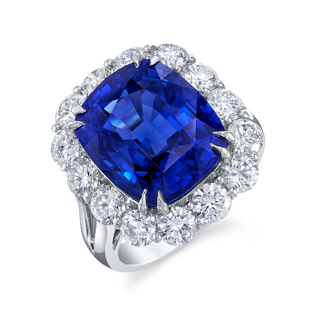 deBoulle High Jewelry Collection Bespoke Sapphire Ring