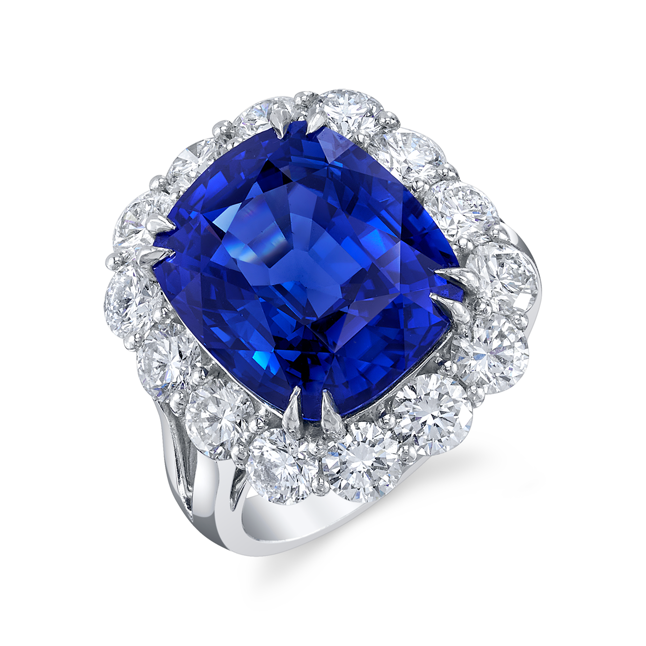 deBoulle High Jewelry Collection Bespoke Sapphire Ring