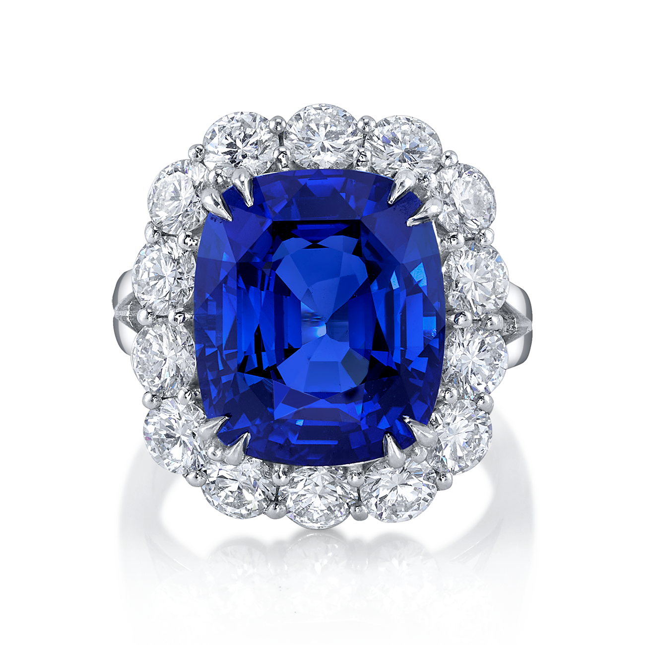 deBoulle High Jewelry Collection Bespoke Sapphire Ring