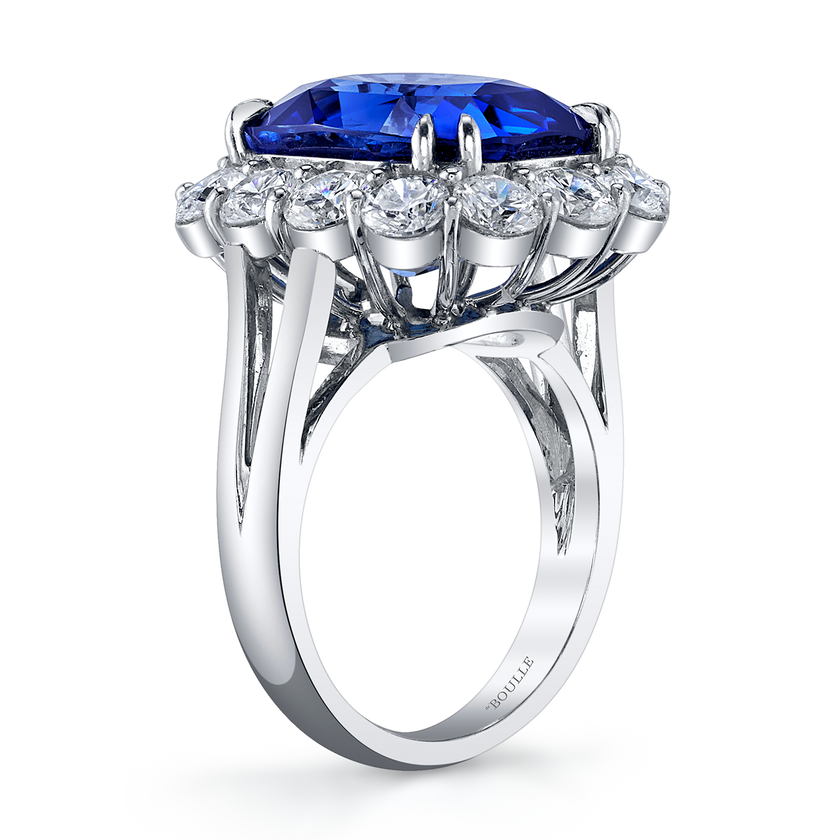 deBoulle High Jewelry Collection Bespoke Sapphire Ring