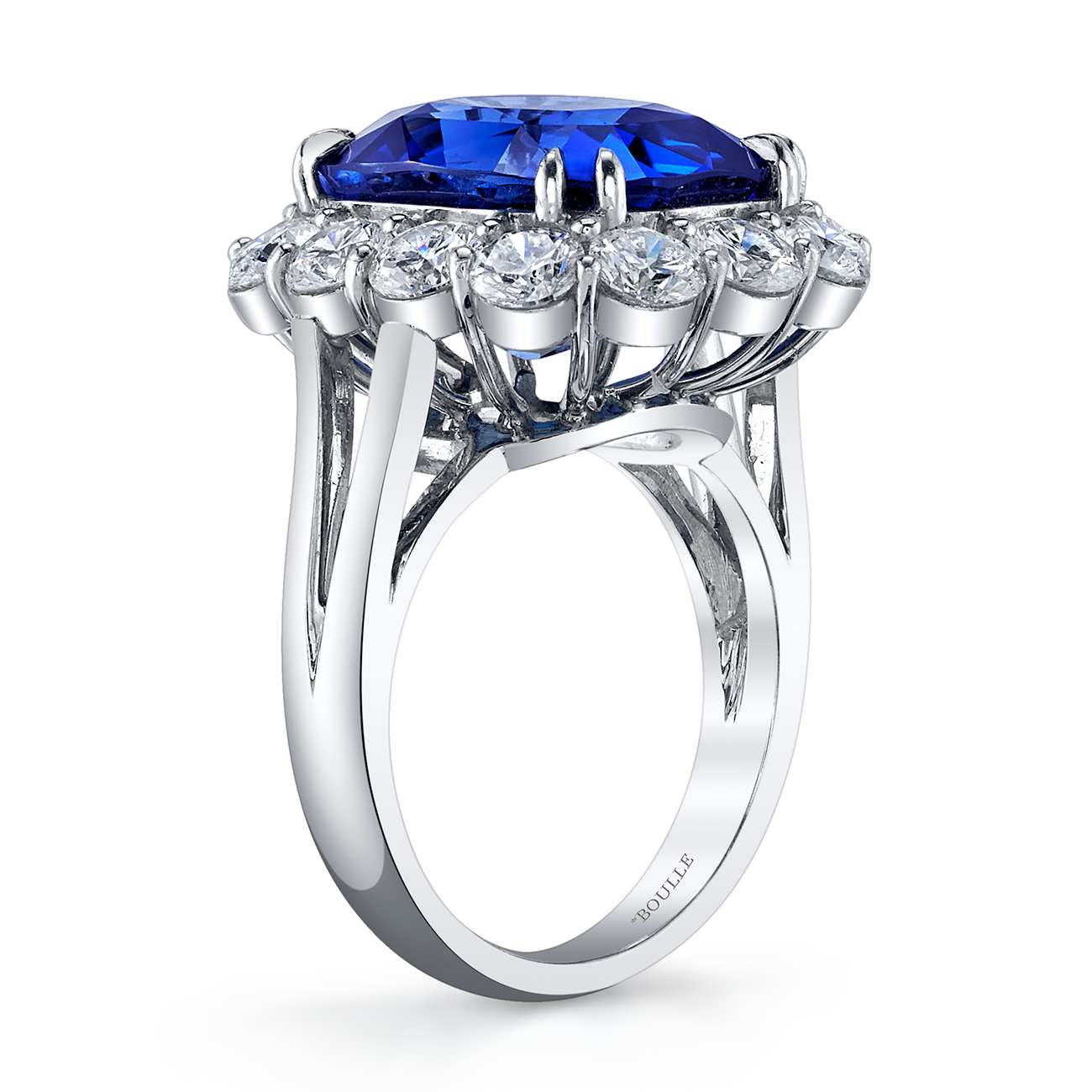 deBoulle High Jewelry Collection Bespoke Sapphire Ring