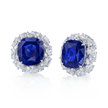 deBoulle High Jewelry Collection Bespoke Sapphire Earrings