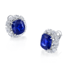 deBoulle High Jewelry Collection Bespoke Sapphire Earrings