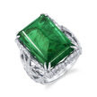 deBoulle High Jewelry Collection Sugarloaf Emerald Ring